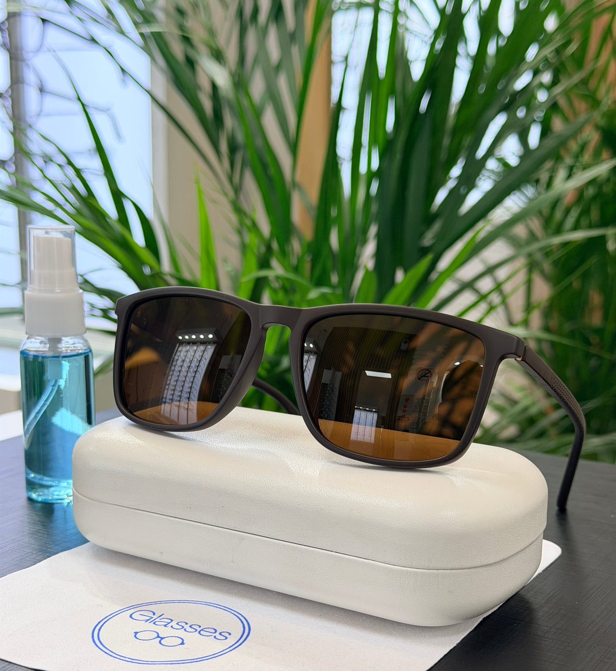Lentes de sol Glasses polarizados PL400 Marrón