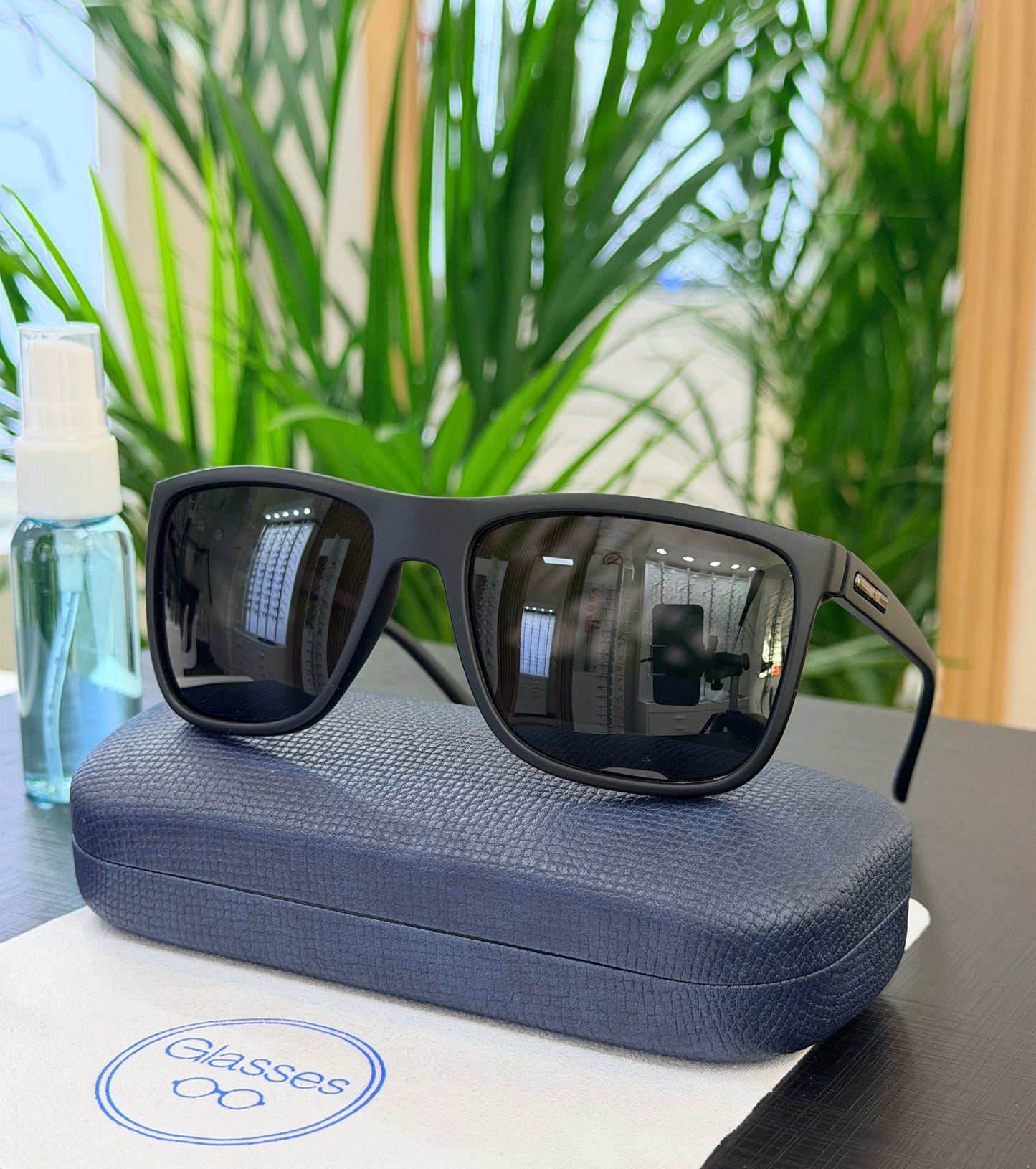 Lentes de sol Glasses polarizados PL243 Negro Mate