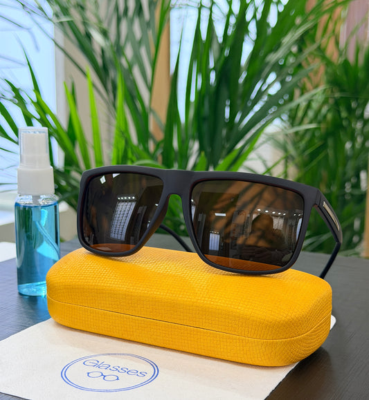 Lentes de sol Glasses polarizados PL207 C04 Marrón Mate