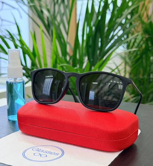 Lentes de sol Glasses polarizados PL246 Negro Mate