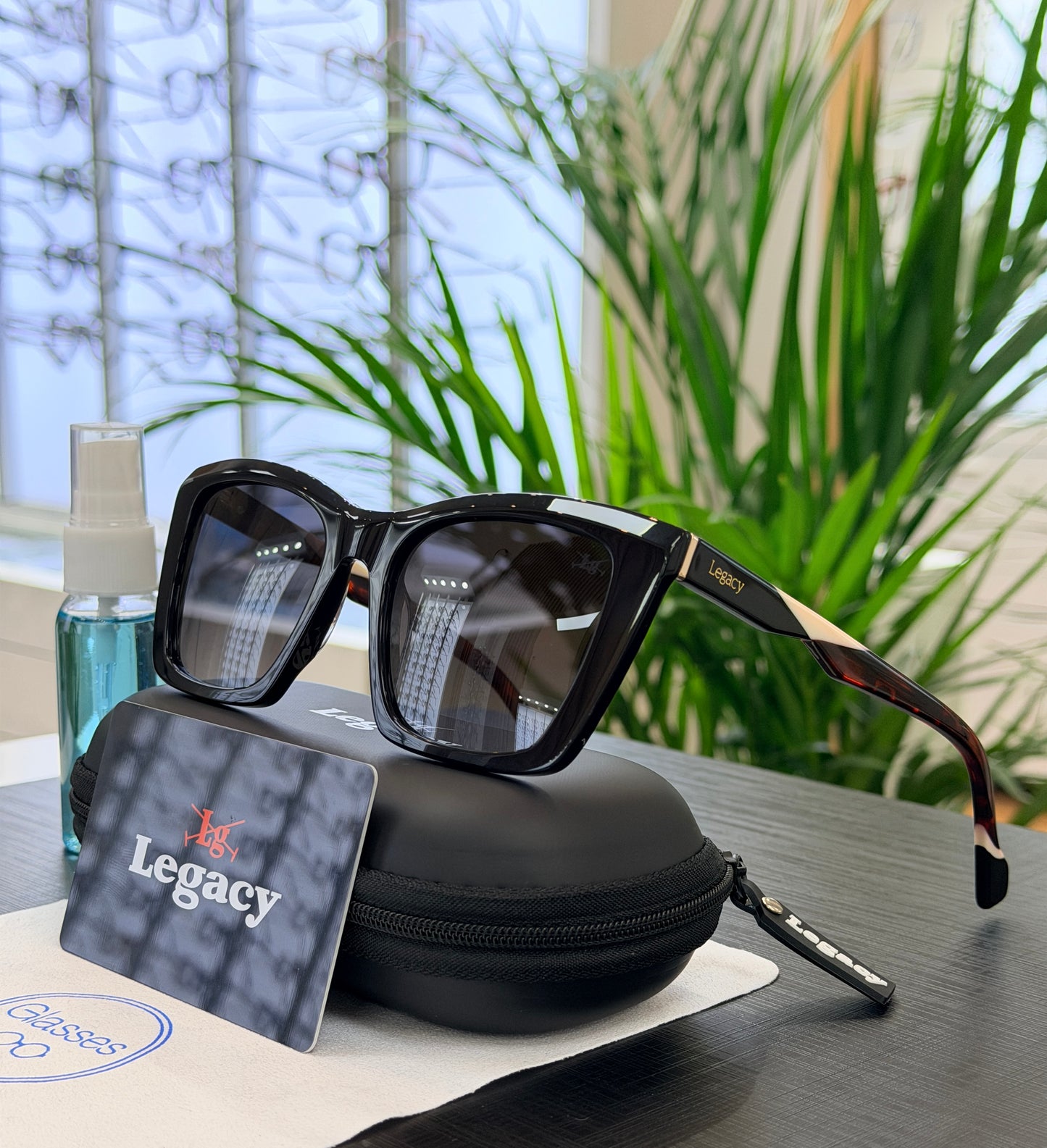 Lentes de sol Legacy polarizados LG0826302 Negro