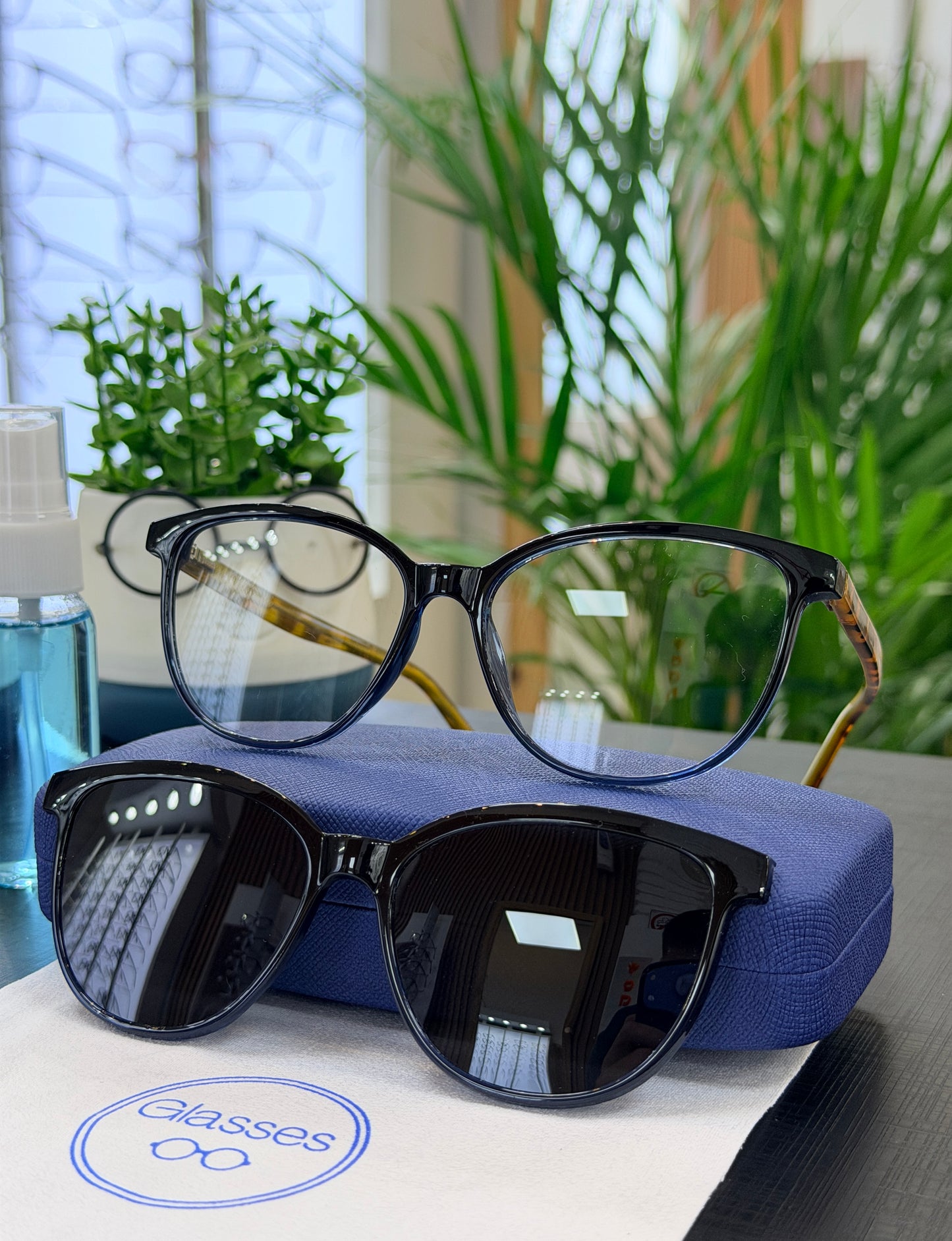 Armazón clip on Glasses