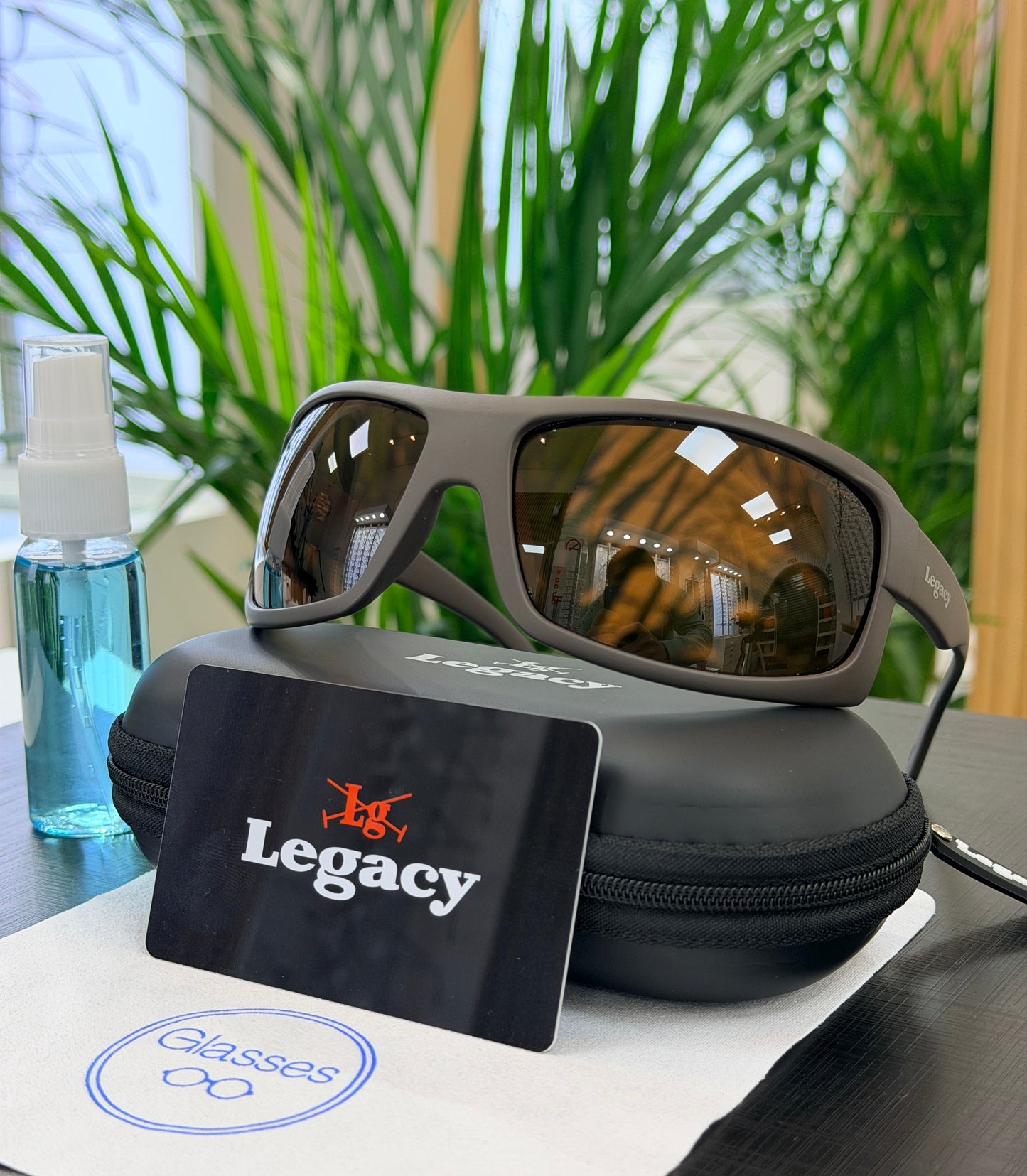 Lentes de sol Legacy polarizados LG152601 Marrón Mate
