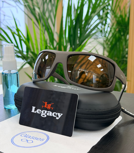 Lentes de sol Legacy polarizados LG152601 Marrón Mate