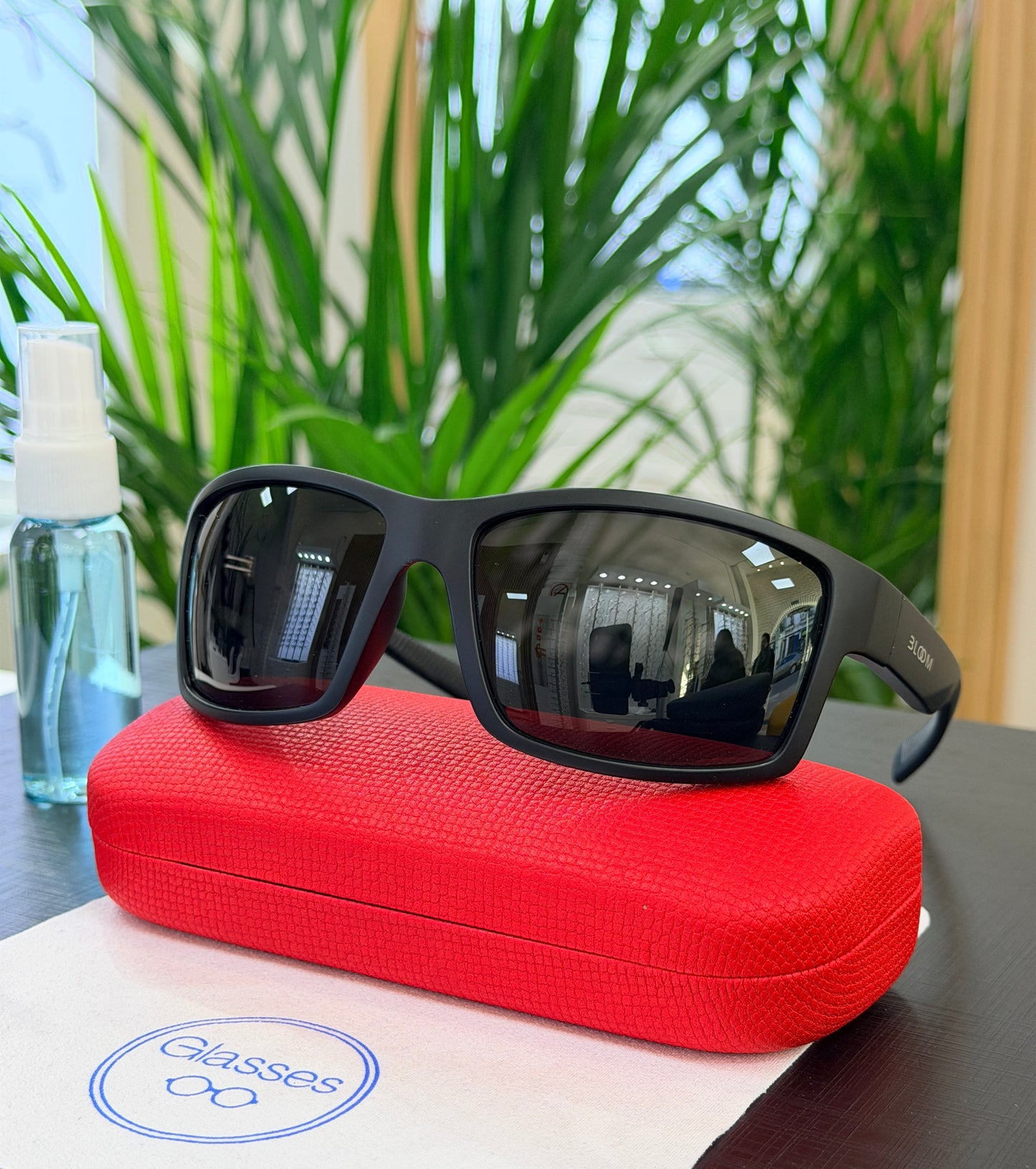 Lentes de sol Glasses polarizados PL676 Negro Mate